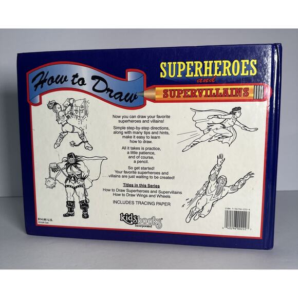 How to Draw Superheroes & Super Villains Aliens Monsters Fantasy Creatures Book - Picture 2 of 9